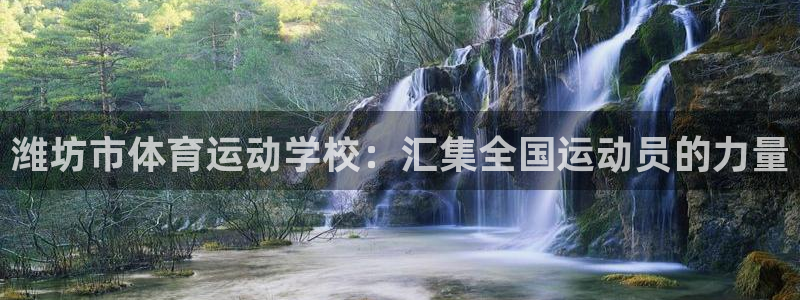 尊龙官方平台体育:潍坊市体育运动学校:汇集全国运动员的力量